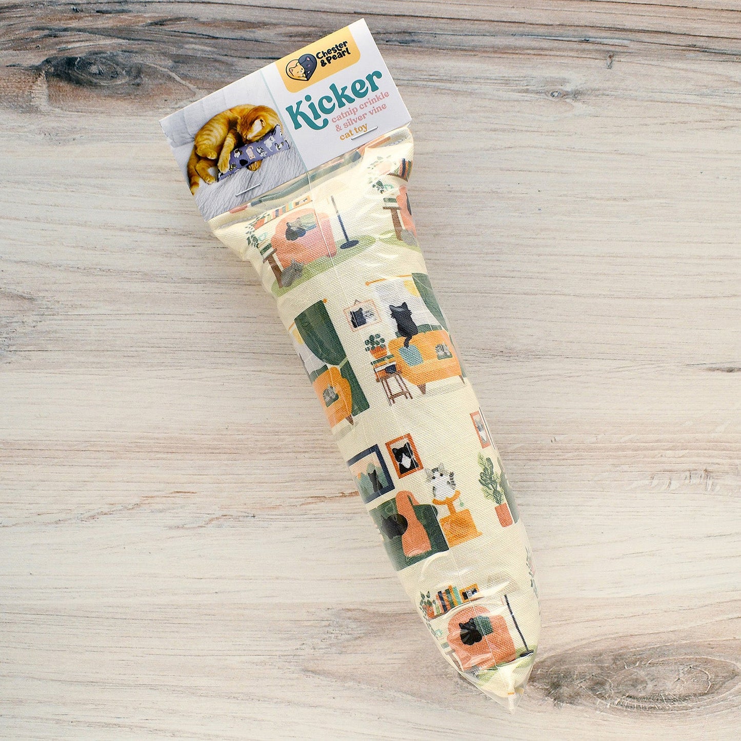 Cozy Time Kicker Cat Toy