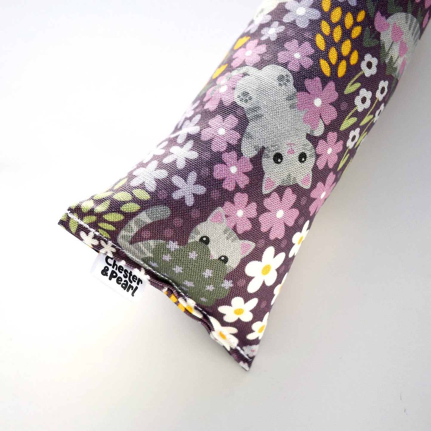 Tabby Cats in Flowers Kicker Cat Toy