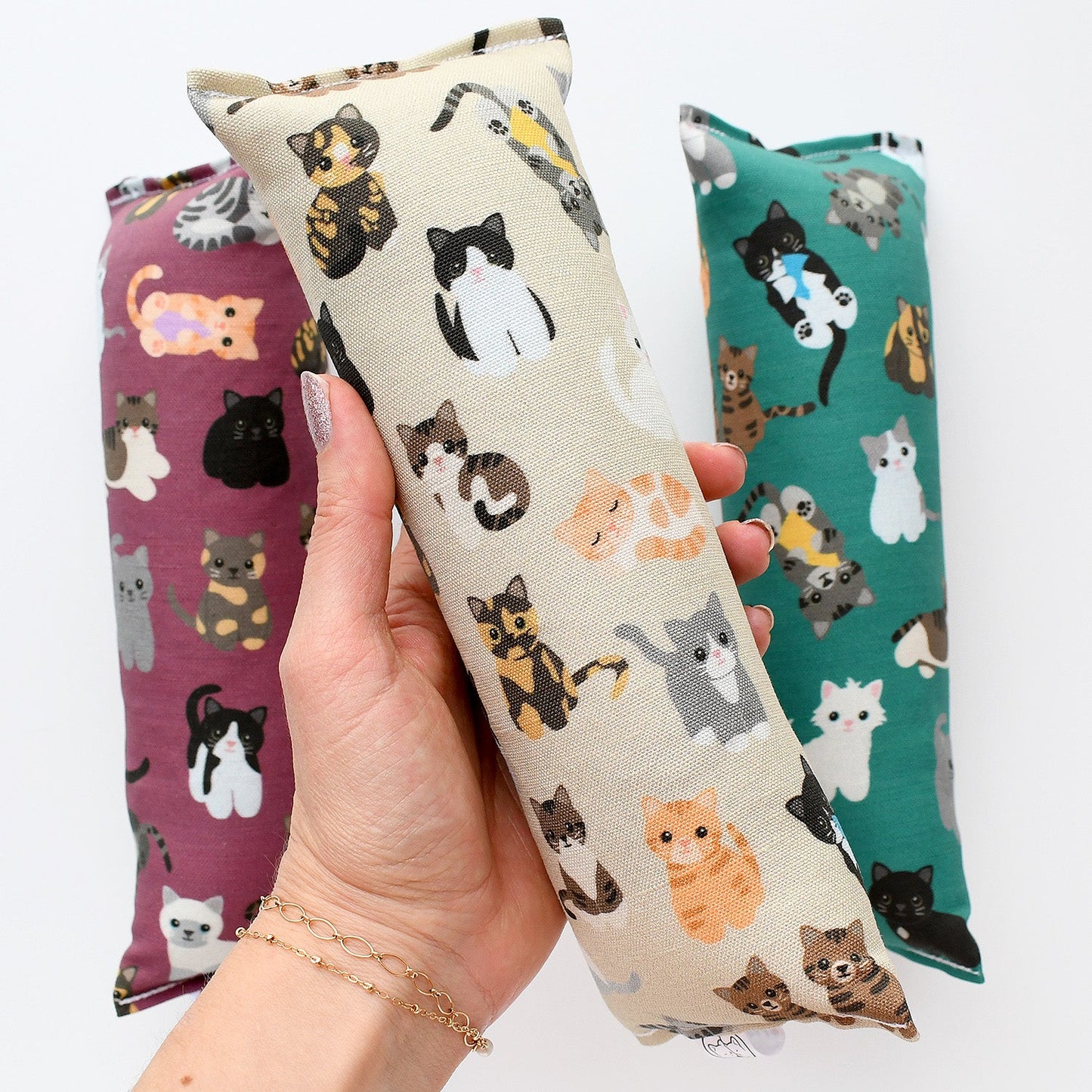 Foster Kittens Kicker Cat Toy - almond