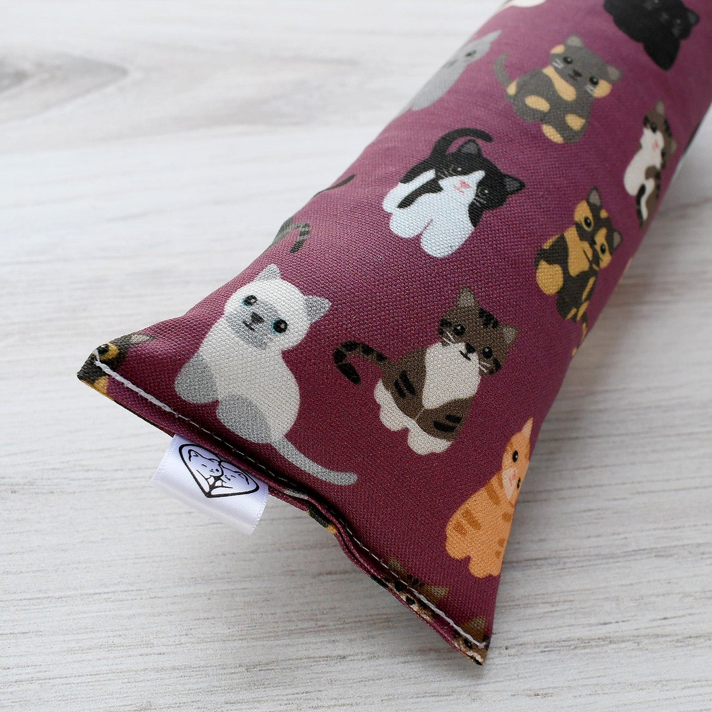 Foster Kittens Kicker Cat Toy - burgundy