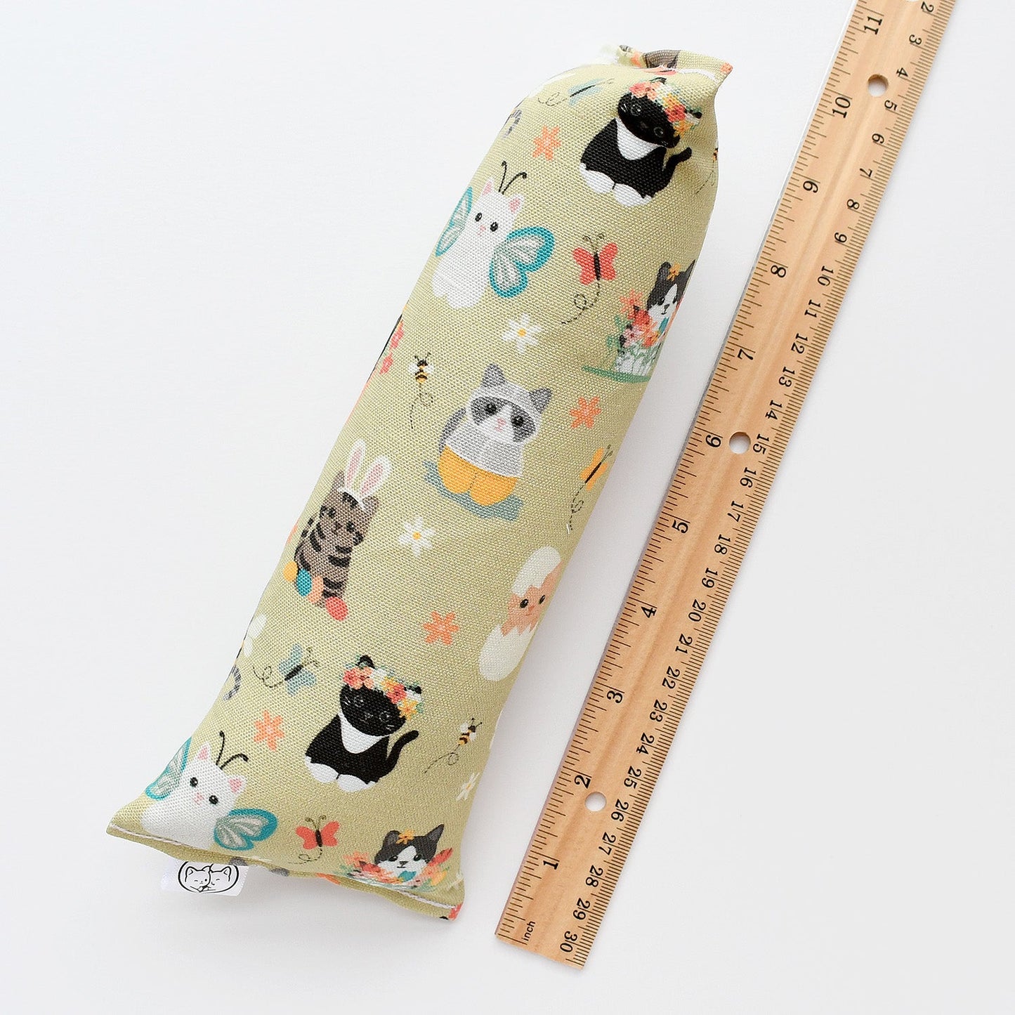 Springtime Kicker Cat Toy - spring green