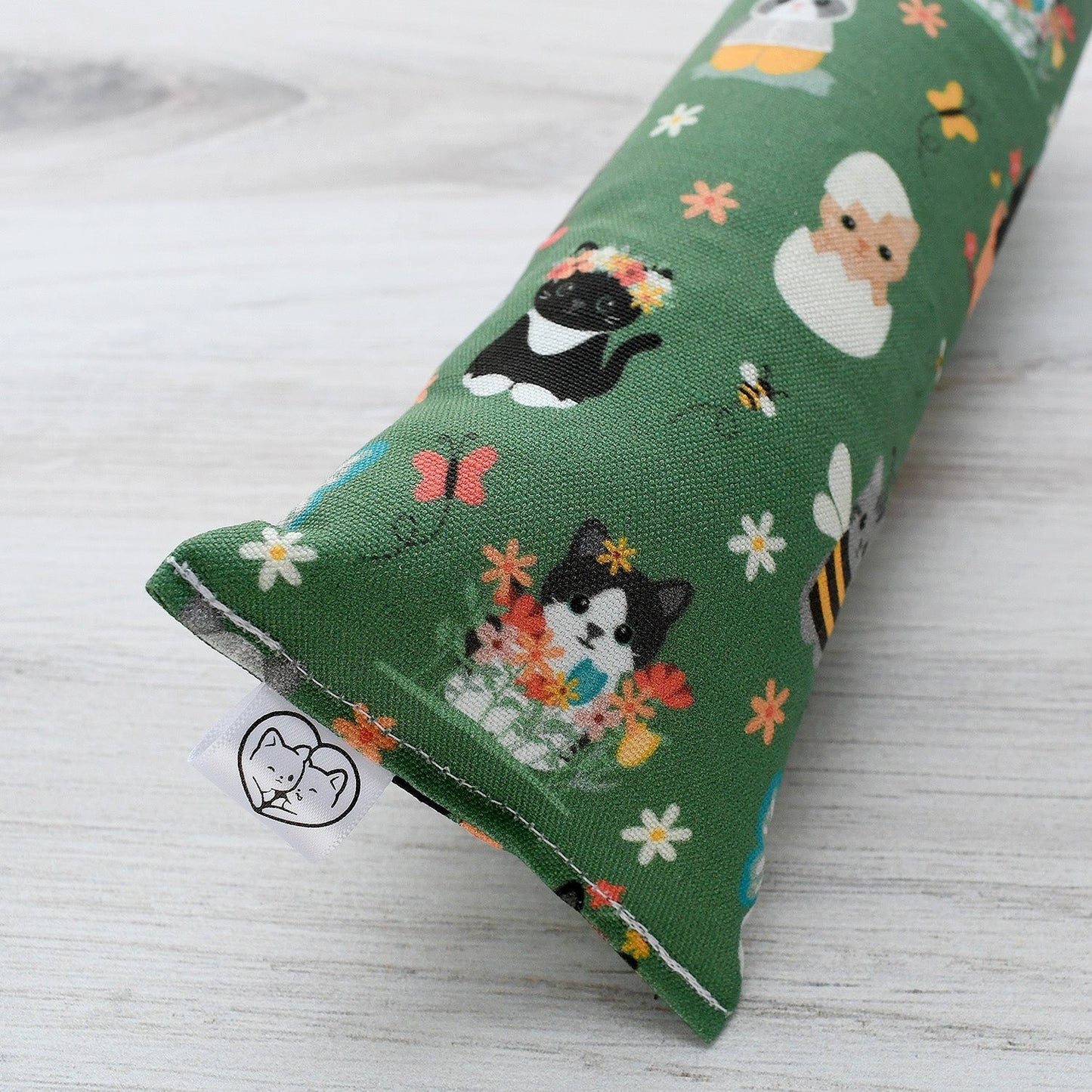 Springtime Kicker Cat Toy - moss green