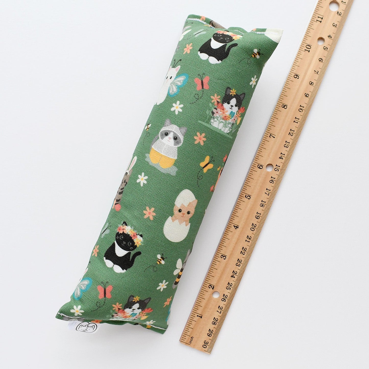 Springtime Kicker Cat Toy - moss green