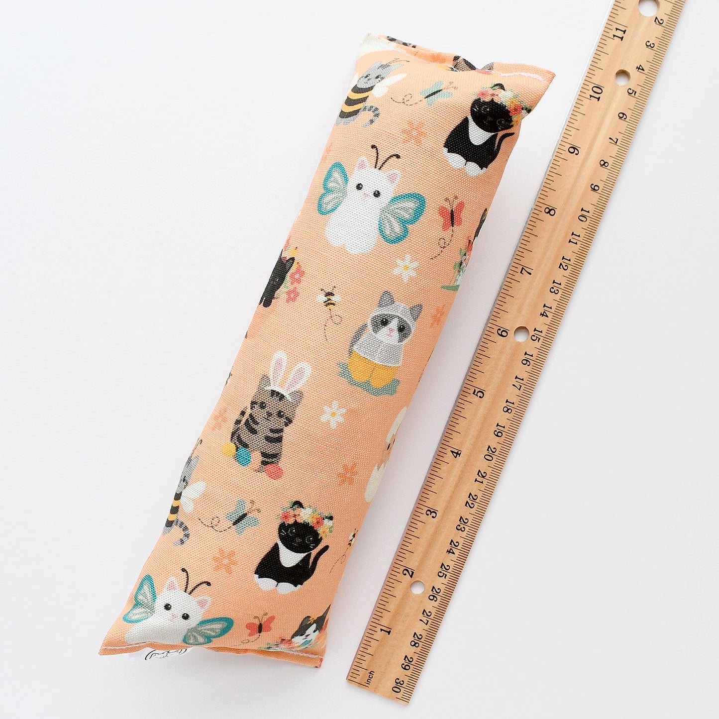 Springtime Kicker Cat Toy - peach