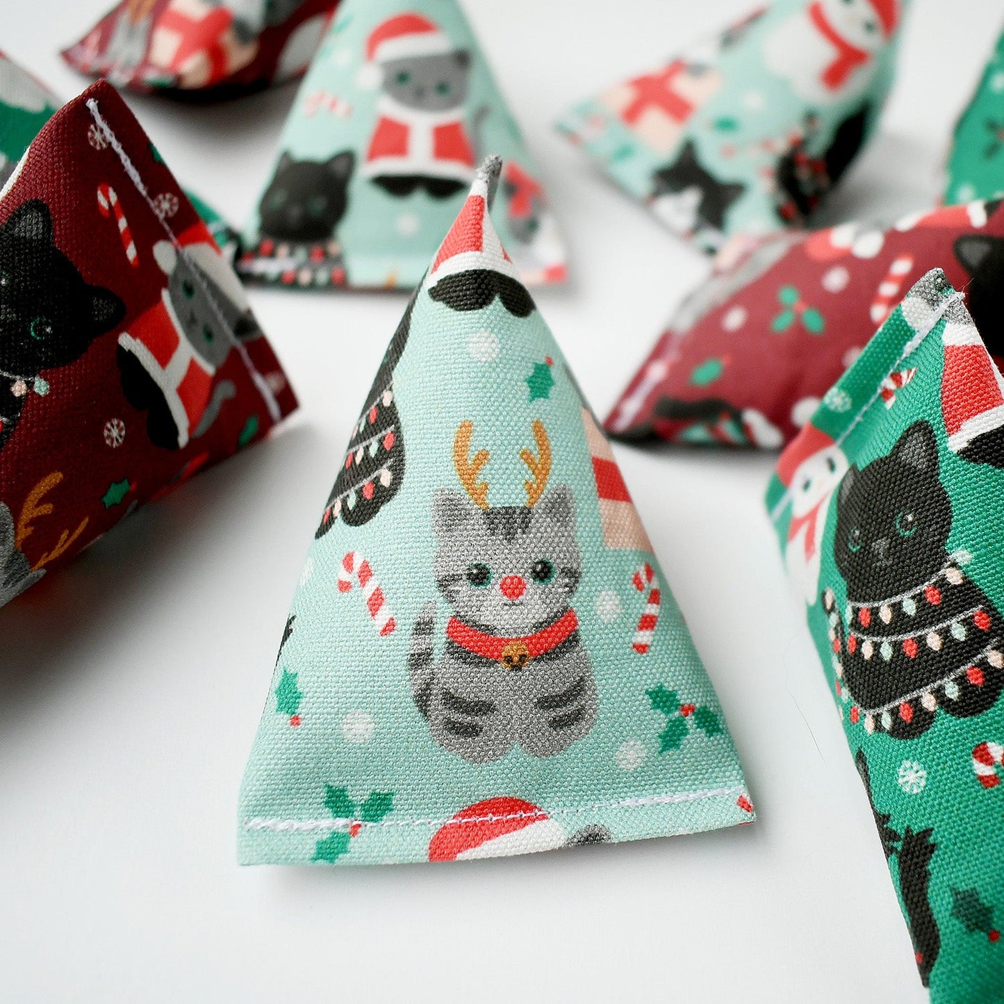 Festive Felines Pouncers Cat Toys