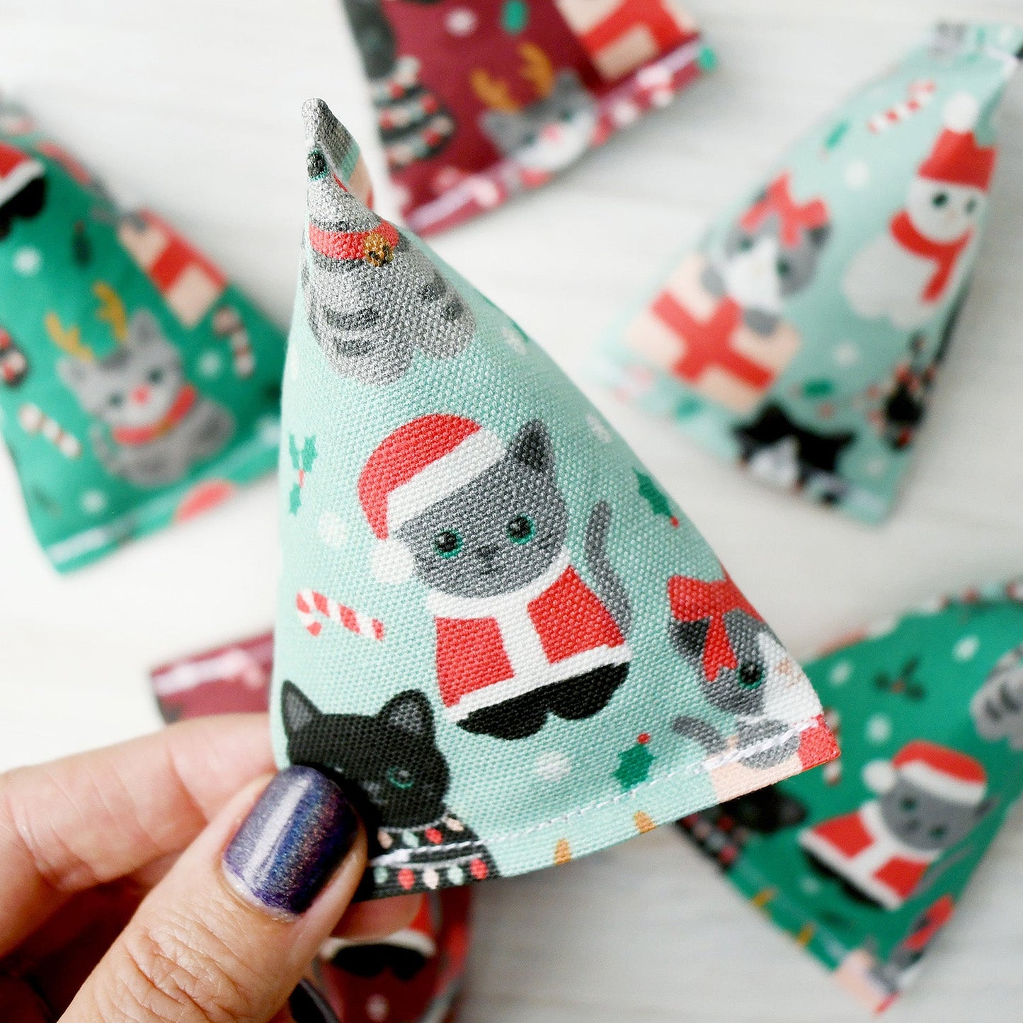 Festive Felines Pouncers Cat Toys