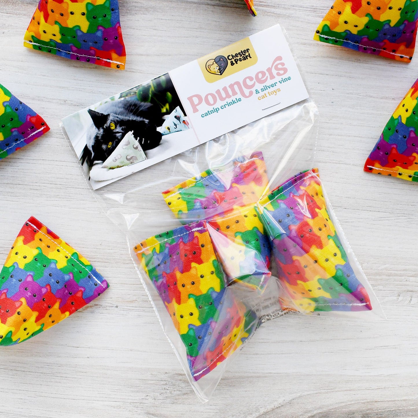 PURRide Pouncers Pride Cat Toys